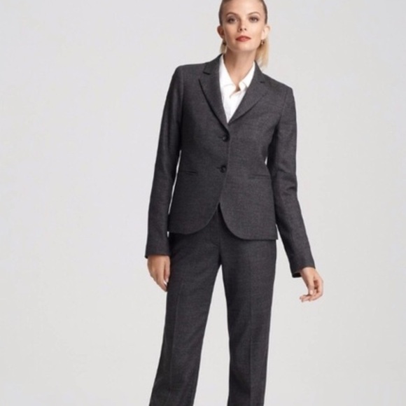 Theory Tweed Zaylin Fern Suit Jacket Blazer - Picture 15 of 15